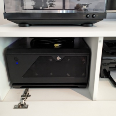 And in the cupboard it goes!